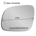 Geam oglinda laterala stanga mica VW Golf 4