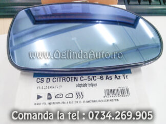 Sticla oglinda dreapta cu dezaburire Citroen C5 2001-2004