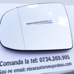 Sticla oglinda stanga cu incalzire BMW X6 2008-2014