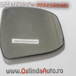 Sticla oglinda dreapta cu incalzire Ford Focus III anul 2011-2016