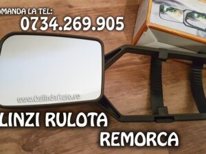 Oglinda retrovizoare suplimentara pentru rulota si remorca