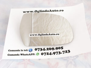 Geam oglinda dreapta pasager Audi A4 B8 Facelift 2009-2015