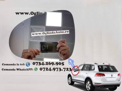 Geam sticla oglinda VW Touareg incalzita stanga 2010-2018