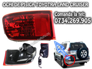Ochi de pisica stop ceata bara spate stanga Toyota Land Cruiser
