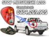 Stop, lampa, tripla spate stanga sofer Mitsubishi L200 2004-2015