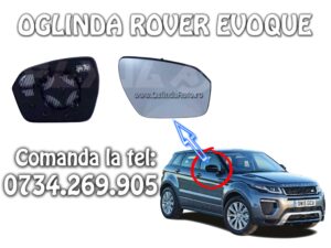 Geam oglinda dreapta Range Rover Evoque 2011-2012-2013-2014-2015