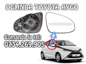 Geam sticla oglinda Toyota Aygo dreapta 2014 2015 2016 2017 2018