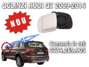 Geam sticla oglinda stanga Audi Q7 2010-2011-2012-2013-2014