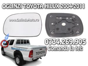 Geam sticla oglinda Toyota Hilux stanga sofer 2004-2011