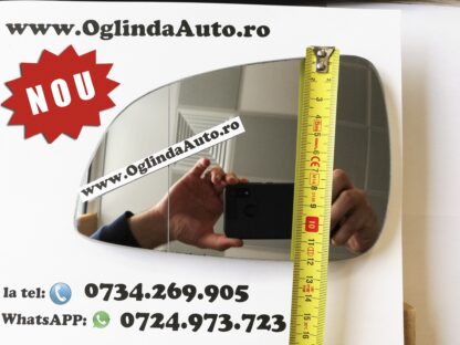 Geam sticla oglinda mare stanga Opel Astra H Facelift 2009-2014 - imagine 2