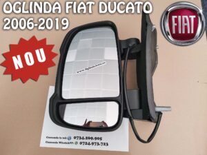 Oglinda Fiat Ducato stanga sofer cu semnalizare 2006-2023