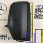 Capac carcasa oglinda dreapta spate neagra partea pasagerului pentru Mercedes Sprinter an fabrica tie 2006, 2007, 2008, 2009, 2010, 2011, 2012, 2013, 2014, 2015, 2017 si 2018.
