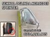 Lampa semnalizare / semnal situat in coltul carcasei de pe oglinda dreapta partea pasagerului pentru Mercedes Sprinter an fabrica tie 2006, 2007, 2008, 2009, 2010, 2011, 2012, 2013, 2014, 2015, 2017 si 2018.