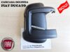 Capac carcasa oglinda Fiat Ducato dreapta spate neagra partea pasagerului cu locas pentru semnalizare an fabrica tie 2006, 2007, 2008, 2009, 2010, 2011, 2012, 2013, 2014, 2015, 2017, 2018, 2019 si 2020.