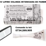 Lipici adeziv pentru a lipi oglinda retrovizoare interioara de parbriz original VW, Seat, Skoda, Audi cu aplicare simpla si fixare instantanee.