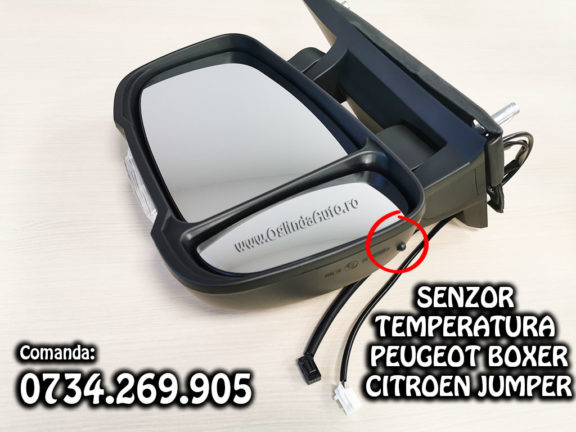 Oglinda cu senzor de temperatura Peugeot Boxer si Citroen Jumper
