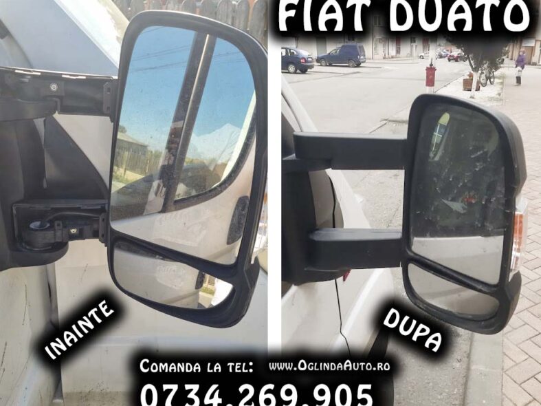 Ficat Ducato service oglinzi cu brat lung reparat carcasa oglinda