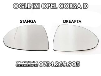 Sticle oglinzi Opel Corsa D