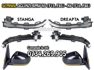 Semnalizare BMW X5 F15, F85 oglinda exterioara