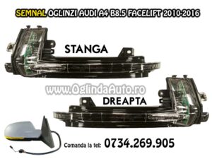 Semnal oglinda exterioara Audi A4 b8.5 Facelift