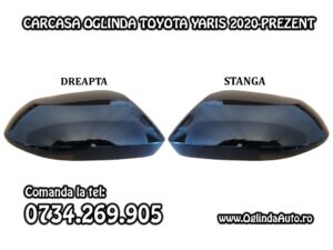 Carcasa oglinda Toyota Yaris P21 neagra metalizat an 2020-prezent