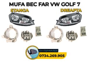 VW Golf 7 VII mufa sau soclu, suport bec din far faza scurta