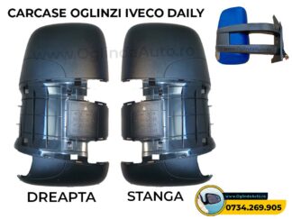 Iveco Daily capac/carcasa oglinda mare brat lung negru