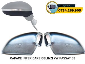 VW Passat B8 capac/carcasa neagra inferioata de sub oglinda