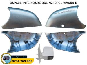 Carcasa oglinda mica Opel Vivaro B partea de jos inferioara
