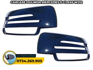 Carcasa oglinda Mercedes E-Class W212 neagra metalizata
