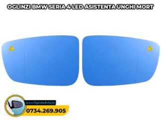 Oglinda BMW Seria 4 G23 G83 G22 G82, LED asistenta unghi mort