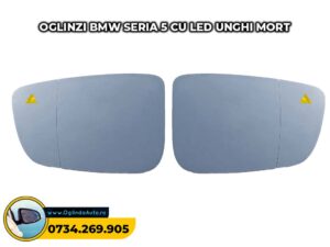 Oglinda BMW Seria 5 G30 F90 G31 senzor triunghi blind assist